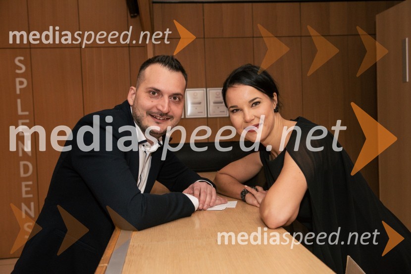  Igor Kalabić;  Mojca PugeljS slavnostno akademijo obeležili praznik Mestne občine Kranj in zadnje leto županovanja Boštjana Trilarja