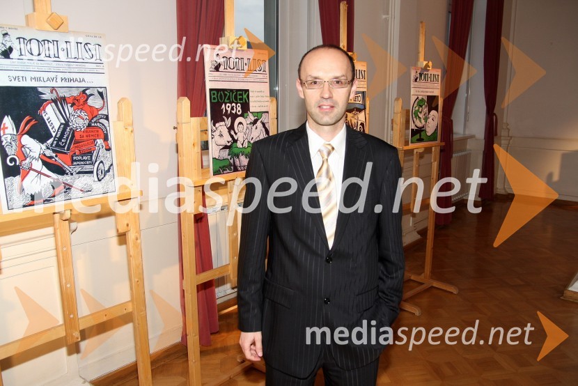 Tomaž Ranc, glavni in odgovorni urednik VečeraPrireditev ob 70-letnici Večerovega Totega lista
