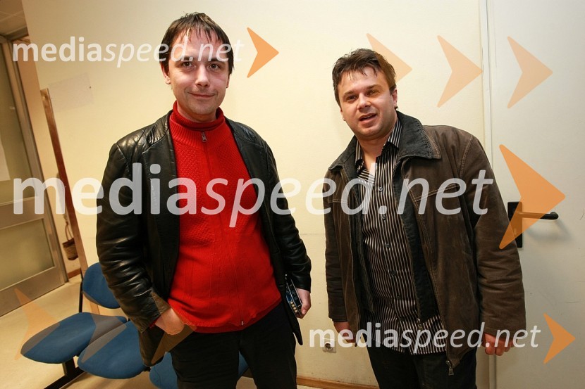 Stane Vrbek, kitarist Rok'n'banda in Marko VlašičSlovenska polka in valček 2008