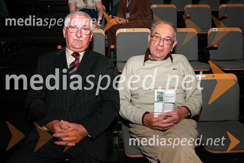 Tomo Ivanovič, producent oddaje Vsakdanjik in praznik in Dušan Hren, režiserSlovenska polka in valček 2008