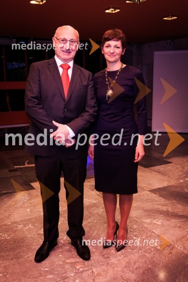  Bogdan Gabrovec, predsednik Olimpijskega komiteja Slovenije, predsednik Judo zveze Slovenije; prof. dr. Maja Makovec Brenčič, ministrica za izobraževanje, znanost in športŠportnik leta 2017