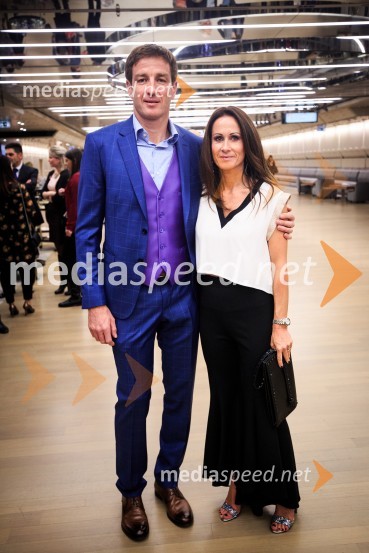  Iztok Čop, nekdanji veslač, podpredsednik Olimpijskega komiteja Slovenije;  Petra ČopŠportnik leta 2017