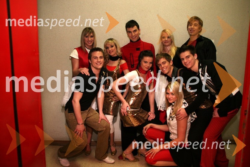 Plesalci plesne šole BoleroSlovenska polka in valček 2008