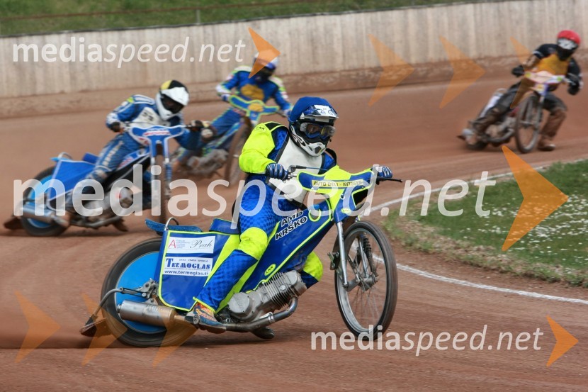 Aljoša Remih (AMD Krško)SPEEDWAY DP posameznikov 2008 2. dirka, Skupina B