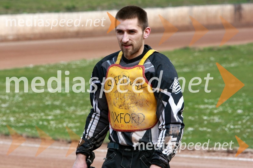 Christian Pellikan (Avstrija)SPEEDWAY DP posameznikov 2008 2. dirka, Skupina B