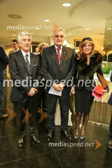  Rajko Kotnik, državni pravobranilec, bivši predsednik Lions Ljubljana Rožnik; prof. dr.  Roberto Favaloro, dr. med.;  Darja Kuhar Kotnik, soustanoviteljica in podpredsednica Društva za zdravje narodaSimpozij srčnih kirurgov 2017