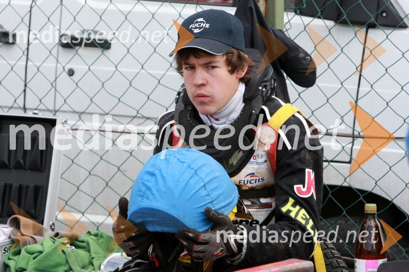 Daniel Gappmaier (Avstrija)SPEEDWAY DP posameznikov 2008 2. dirka, Skupina B