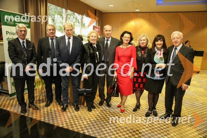  Rajko Kotnik, državni pravobranilec, bivši predsednik Lions Ljubljana Rožnik;  ... ;  ... ;  Nada  Irgolič, mag. farmacije;  Rafko Irgolič, pevec;  ... ;  ... ; prof.dr. Metka Zorc, predsednica uprave MC Medicor;  ... Simpozij srčnih kirurgov 2017