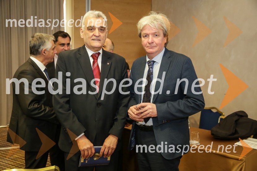 prof. dr.  Roberto Favaloro, dr. med.; prof. dr. Zlatko Fras, specialist kardiologSimpozij srčnih kirurgov 2017