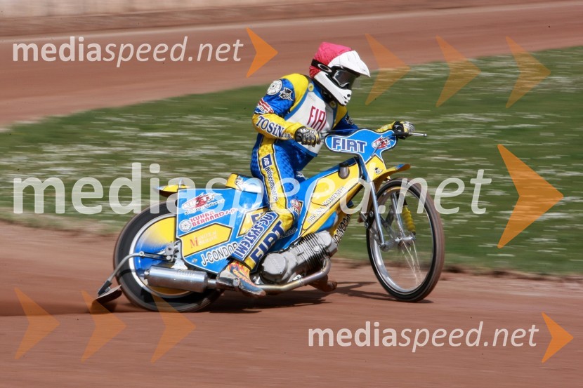 Matic Voldrih (AMTK Ljubljana)SPEEDWAY DP posameznikov 2008 2. dirka, Skupina B