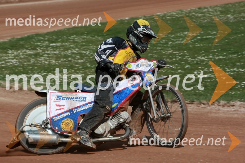 Christian Pellikan (Avstrija)SPEEDWAY DP posameznikov 2008 2. dirka, Skupina B