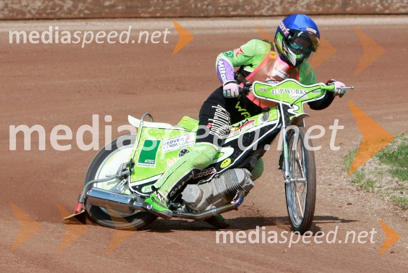 Matic Fasching Josef (Avstrija)SPEEDWAY DP posameznikov 2008 2. dirka, Skupina B