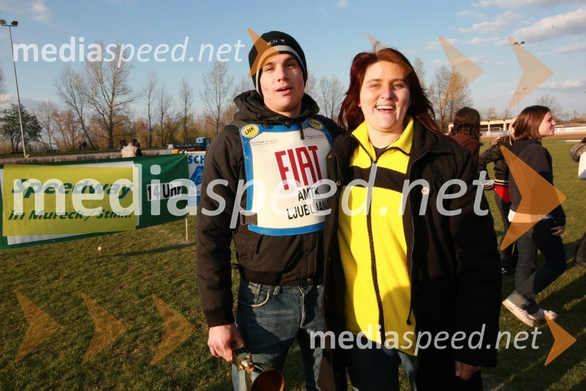 Matic Voldrih (AMTK Ljubljana) z mamoSPEEDWAY DP posameznikov 2008 2. dirka, Skupina B