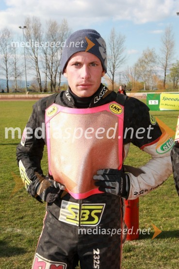 Manuel Hauzinger (Avstrija)SPEEDWAY DP posameznikov 2008 2. dirka, Skupina A