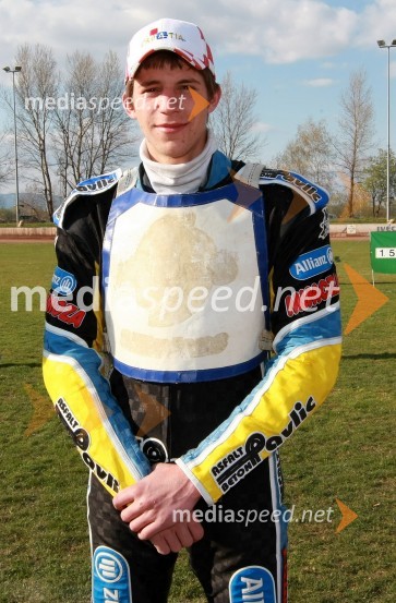 Renato Cvetko (SK Unia Goričan)SPEEDWAY DP posameznikov 2008 2. dirka, Skupina A