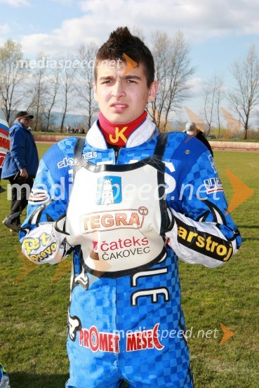 Krešo Petković (SK Prelog)SPEEDWAY DP posameznikov 2008 2. dirka, Skupina A