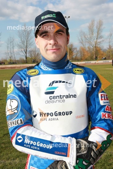 	Izak Šantej (AMD Krško)SPEEDWAY DP posameznikov 2008 2. dirka, Skupina A