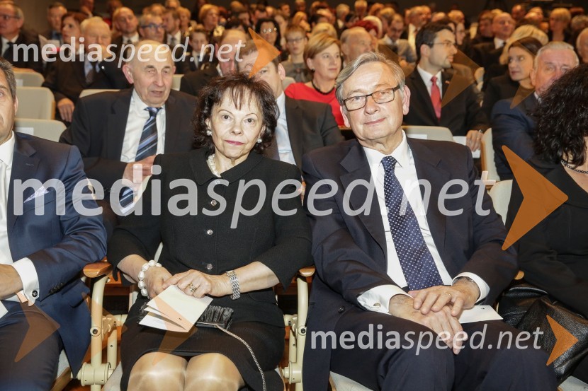  Barbara Miklič Türk;  Danilo Türk, nekdanji predsednik Republike SlovenijeDržavna proslava ob dnevu samostojnosti in enotnosti