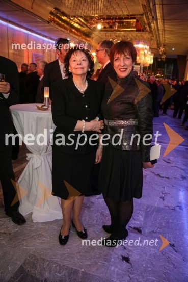  Barbara Miklič Türk;  Vika  Potočnik, direktorica Pionirskeda domaDržavna proslava ob dnevu samostojnosti in enotnosti