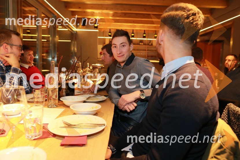 David Osterc;  Damijan Ljubec, Mediaspeed16. rojstni dan agencije Mediaspeed in prednovoletno druženje