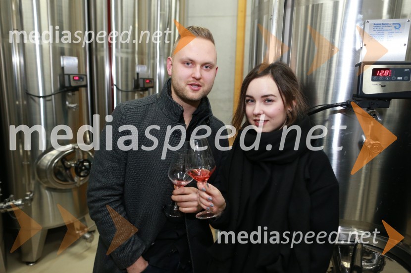  Anže Krže, fotograf;  Andreja  Barbarič16. rojstni dan agencije Mediaspeed in prednovoletno druženje