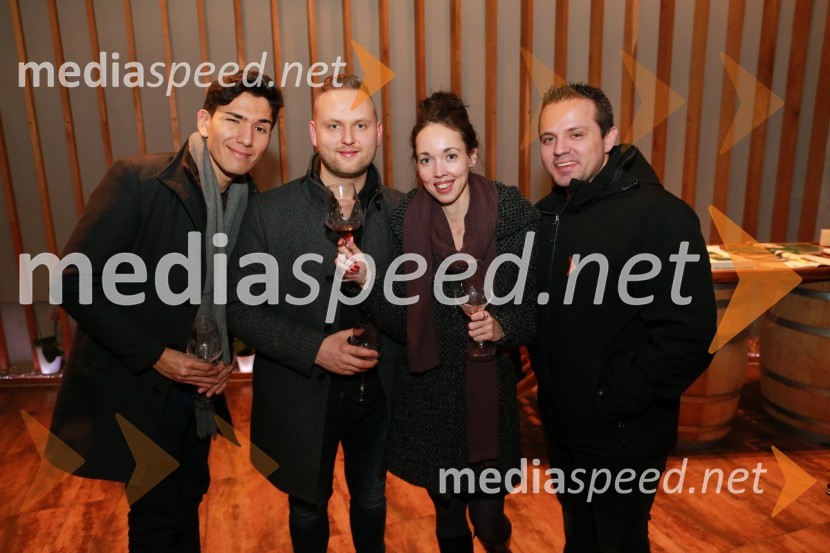  Max Verderber, fotograf;  Anže Krže, fotograf;  Andreja Breznik, Mediaspeed;  Sandi Fišer, fotograf, Mediaspeed16. rojstni dan agencije Mediaspeed in prednovoletno druženje