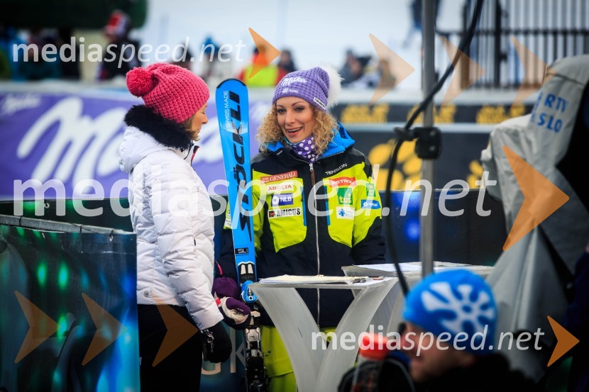  Polona Bertoncelj, novinarka RTV Slovenija;  Ilka Štuhec, slovenska alpska smučarka54. Zlata lisica, slalom