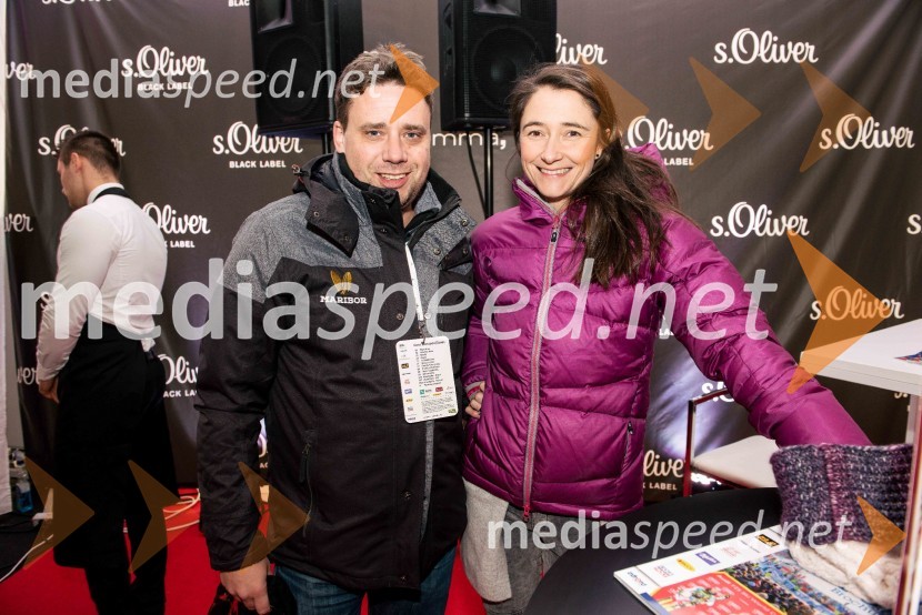  Gregor Lednik, Zavarovalnica Sava;  Špela  Stropnik, marketing, s.Oliver54. Zlata lisica, nedelja, VIP druženje
