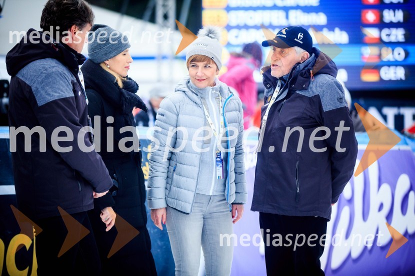 mag. David Kastelic, predsednik uprave, Zavarovalnica Sava, d.d.;  Katja  Janko Puh, vodja marketinga, s.Oliver;  Petra Romih, vodja marketinga Europarka;  Danilo Kline, vodja protokola Zlata lisica54. Zlata lisica, slalom