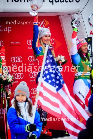  Mikaela Shiffrin, smučarka (ZDA);  Wendy Holdener, smučarka (Švica)54. Zlata lisica, slalom