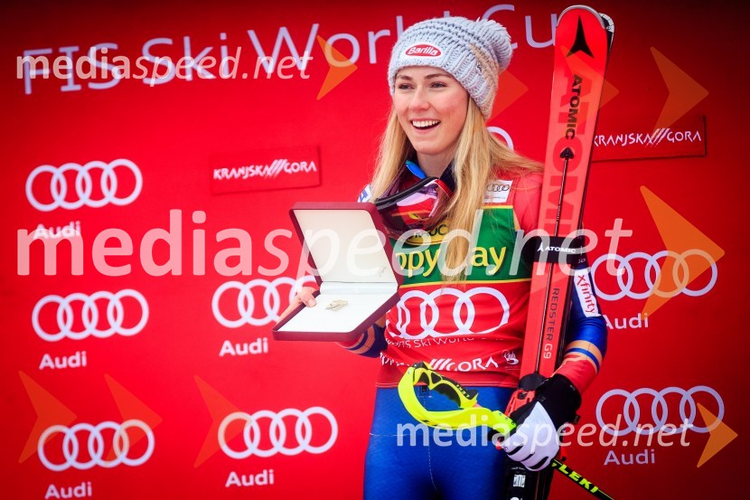  Mikaela Shiffrin, smučarka (ZDA)54. Zlata lisica, slalom