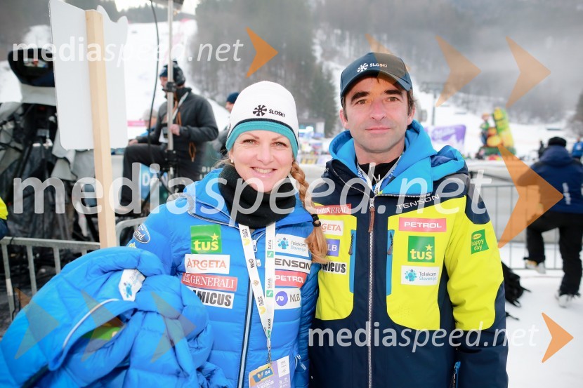  Špela Pretnar, nekdanja smučarka in predstavnica za odnose z javnostmi,Smučarska zveza Slovenije ; dr. Franci Petek, nekdanji smučarski skakalec in direktor SZS54. Zlata lisica, slalom