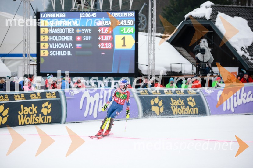 Mikaela Shiffrin, smučarka (ZDA)54. Zlata lisica, slalom
