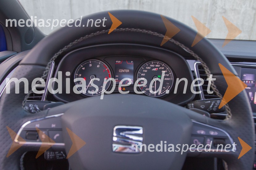 Seat Leon ST Cupra 2.0 TSI DSG 4Drive, merilnikiSeat Leon ST Cupra 2.0 TSI DSG 4Drive, mediaspeed test