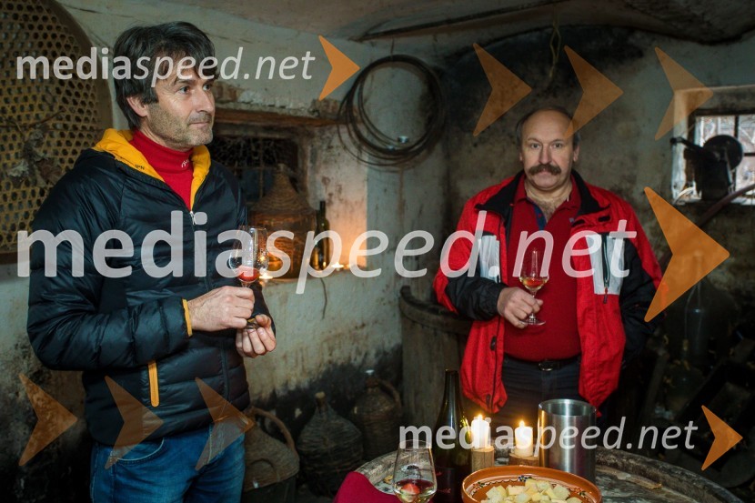  Robert Hafner, Vinogradništvo Hafner;  Stanko ErlačObisk nagrajencev Slovenskih novic pri PUBEC vinarjih Leber, Hafner in Cvitanič