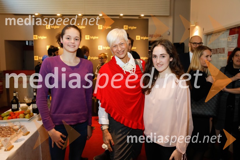 Katja Fain, plavalka;  Barbra Drnač, novinarka;  Maša Simonič, karateistkaMladi upi 2017