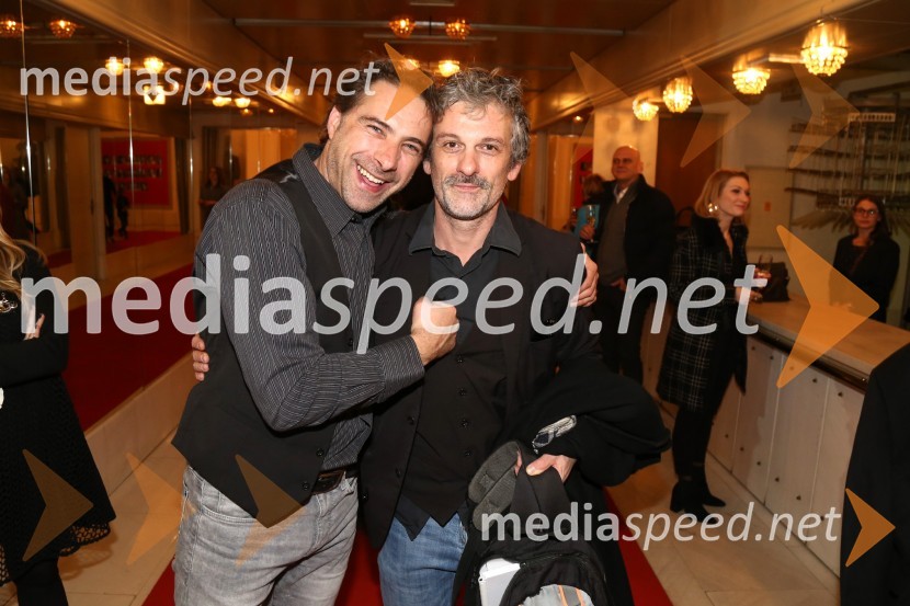  Gorazd Žilavec, igralec;  Vladimir Vlaškalić, igralecSamomorilec, premiera predstave