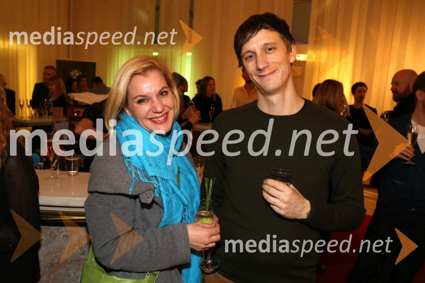  Karin Komljanec, igralka;  Jurij Drevenšek, igralecSamomorilec, premiera predstave