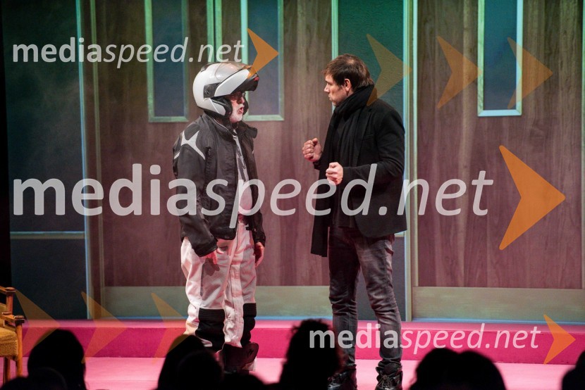  Janez Hočevar - Rifle, igralec;  Lado Bizovičar, igralecČakalnica, premiera predstave