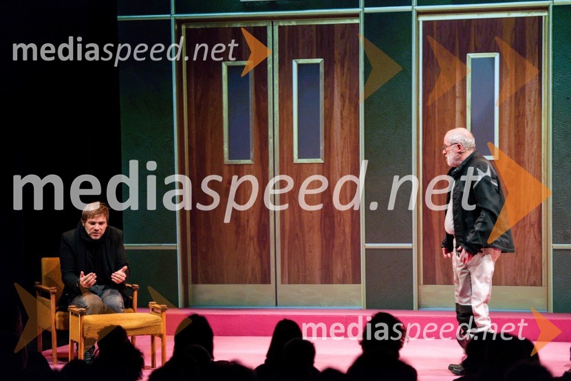  Lado Bizovičar, igralec;  Janez Hočevar - Rifle, igralecČakalnica, premiera predstave