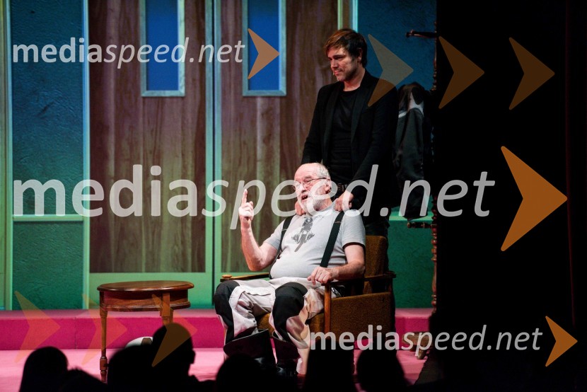  Janez Hočevar - Rifle, igralec;  Lado Bizovičar, igralecČakalnica, premiera predstave