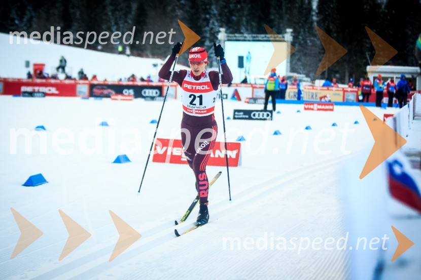  Larisa Ryasina, smučarska tekačica, RusijaSvetovni pokal v teku na smučeh, nedelja