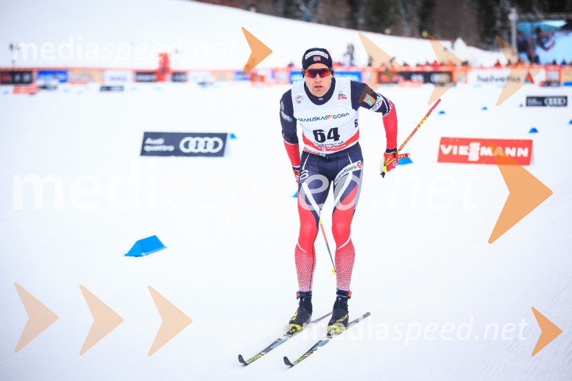  Niklas Dyrhaug, smučarski tekač, NorveškaSvetovni pokal v teku na smučeh, nedelja