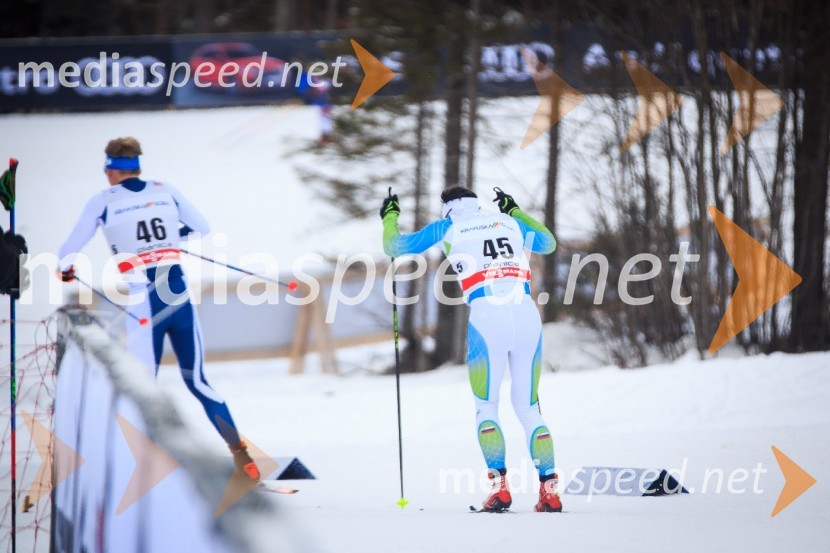 Iivo  Niskanen, smučarski tekač, Finska;  Miha Šimenc, smučarski tekač, SlovenijaSvetovni pokal v teku na smučeh, nedelja