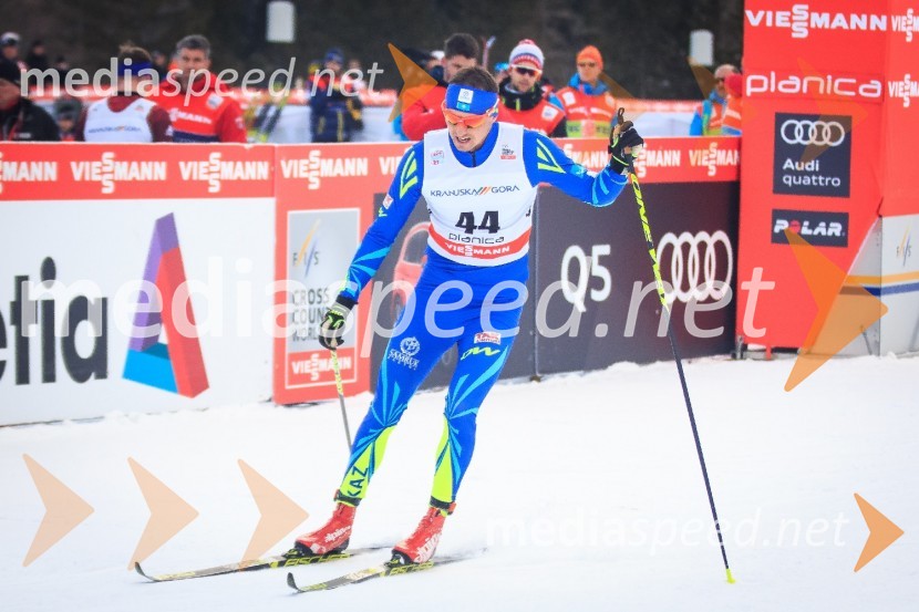  Alexey  Poltoranin, smučarski tekač, KazahstanSvetovni pokal v teku na smučeh, nedelja