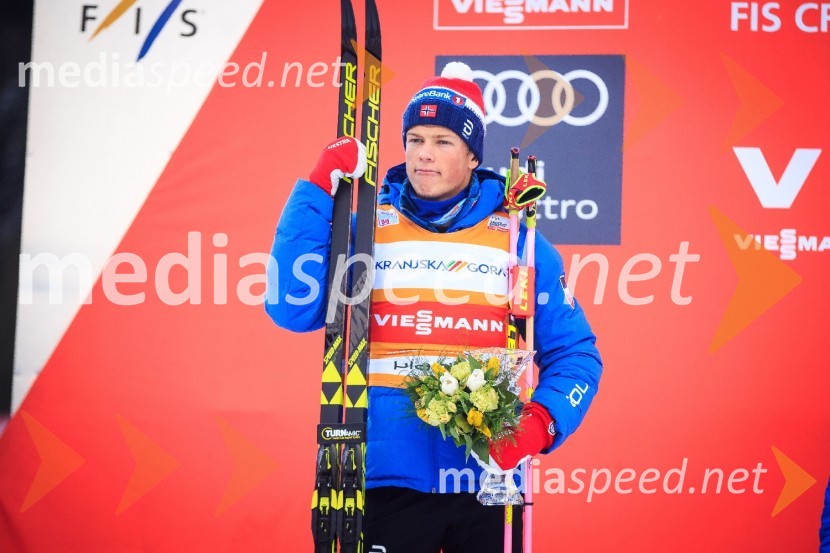  Johannes Høsflot Klæbo, smučarski tekač, NorveškaSvetovni pokal v teku na smučeh, nedelja