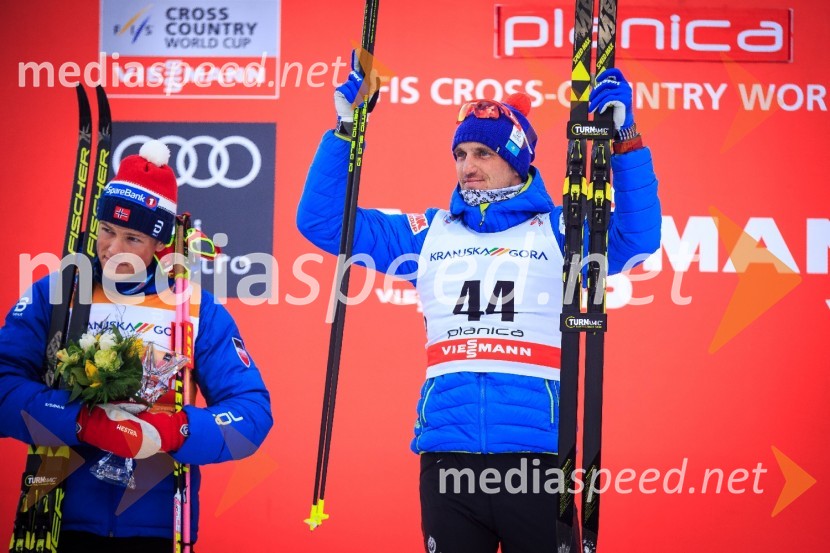  Johannes Høsflot Klæbo, smučarski tekač, Norveška;  Alexey  Poltoranin, smučarski tekač, KazahstanSvetovni pokal v teku na smučeh, nedelja