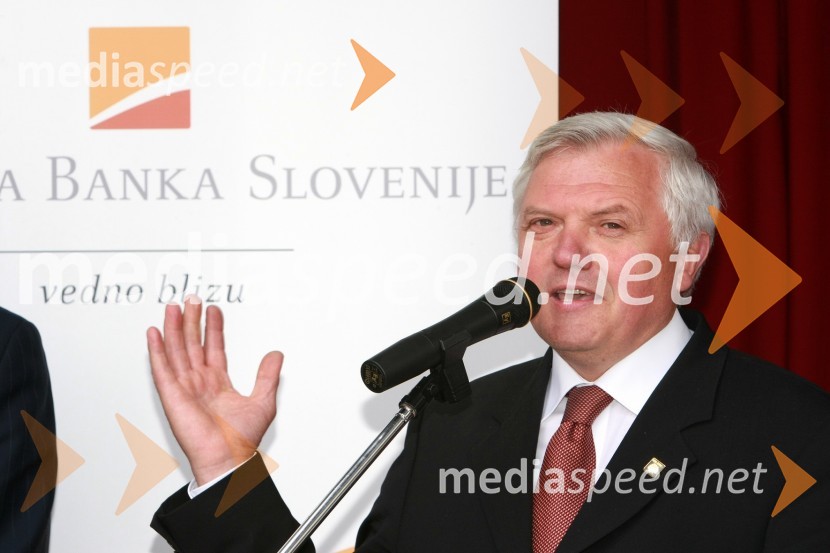 Mirko Brulc, župan občine Nova GoricaOtvoritev poslovne enote Deželne banke Slovenije v Novi Gorici