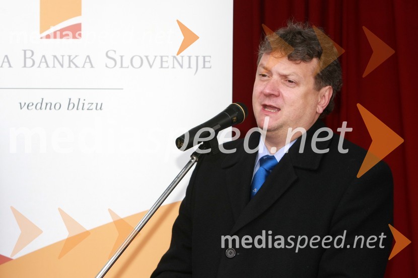 Iztok Jarc, minister za kmetijstvo, gozdarstvo in prehrano RSOtvoritev poslovne enote Deželne banke Slovenije v Novi Gorici