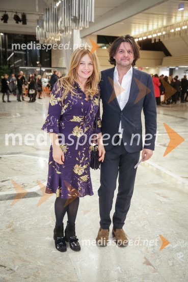  Karmen Štular Sotošek;  Peter Sotošek Štular, ravnatelj SNG Opera in balet LjubljanaPohujšanje v dolini šentflorjanski, premiera predstave